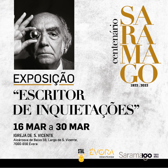 230310 CartazExposicao Saramago min e3390