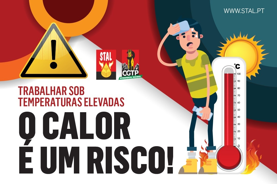 O calor é um risco